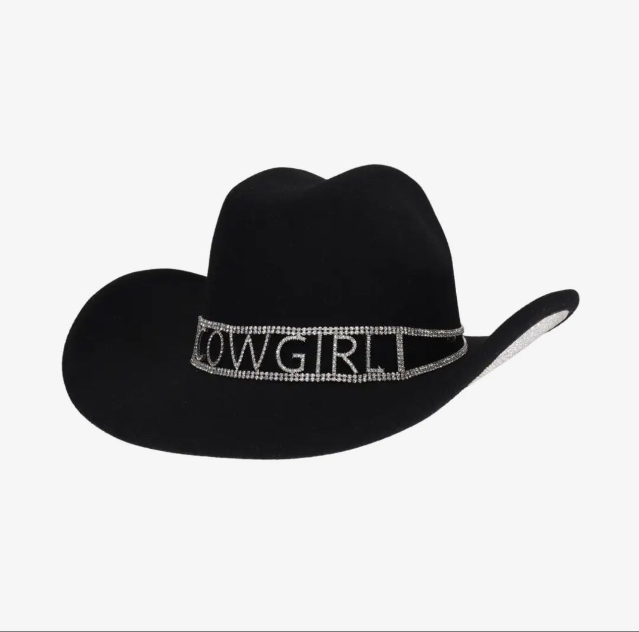 Low Girl Après Luxe Cowboy Hat - Black