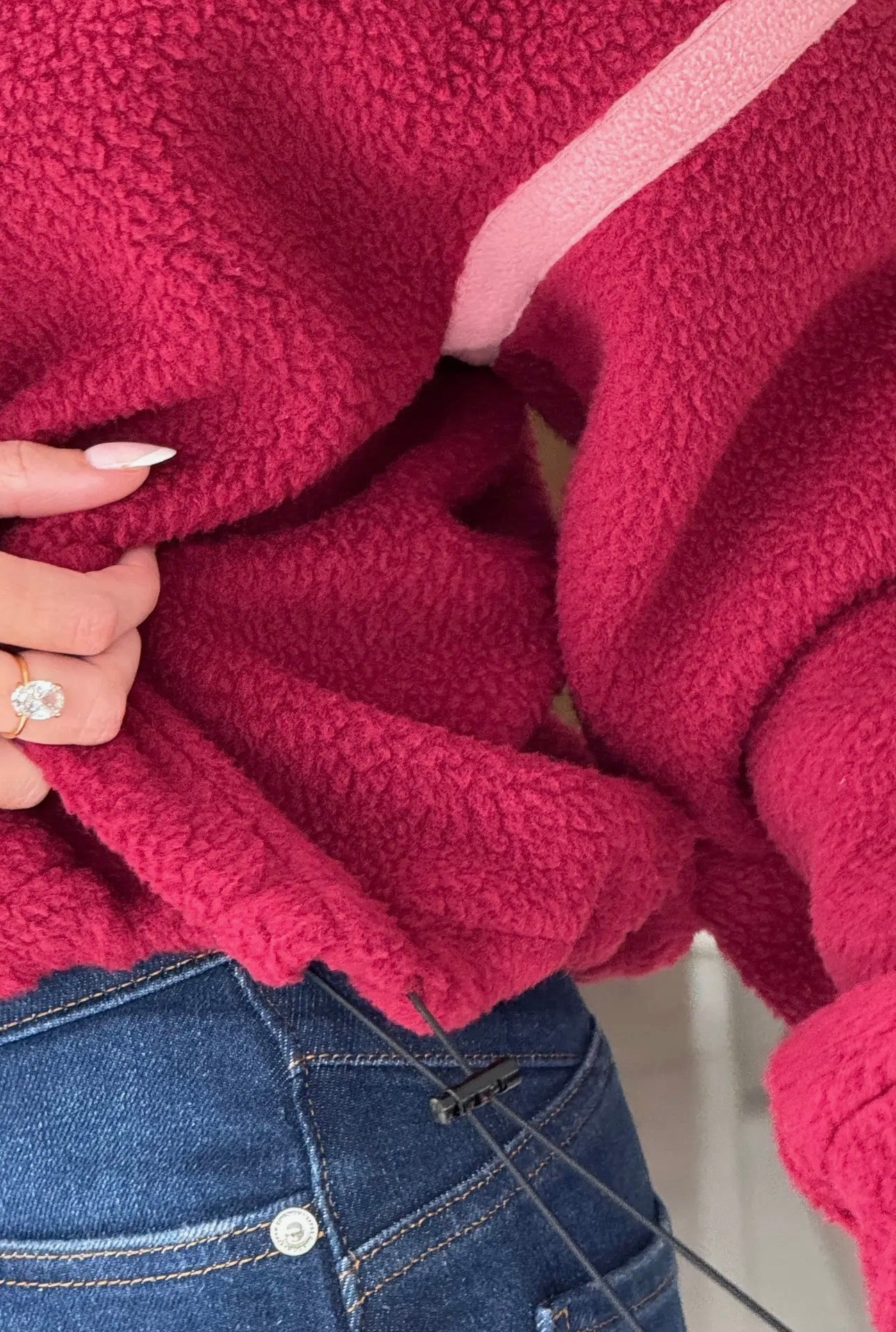 LULU Luxe Fleece - Berry
