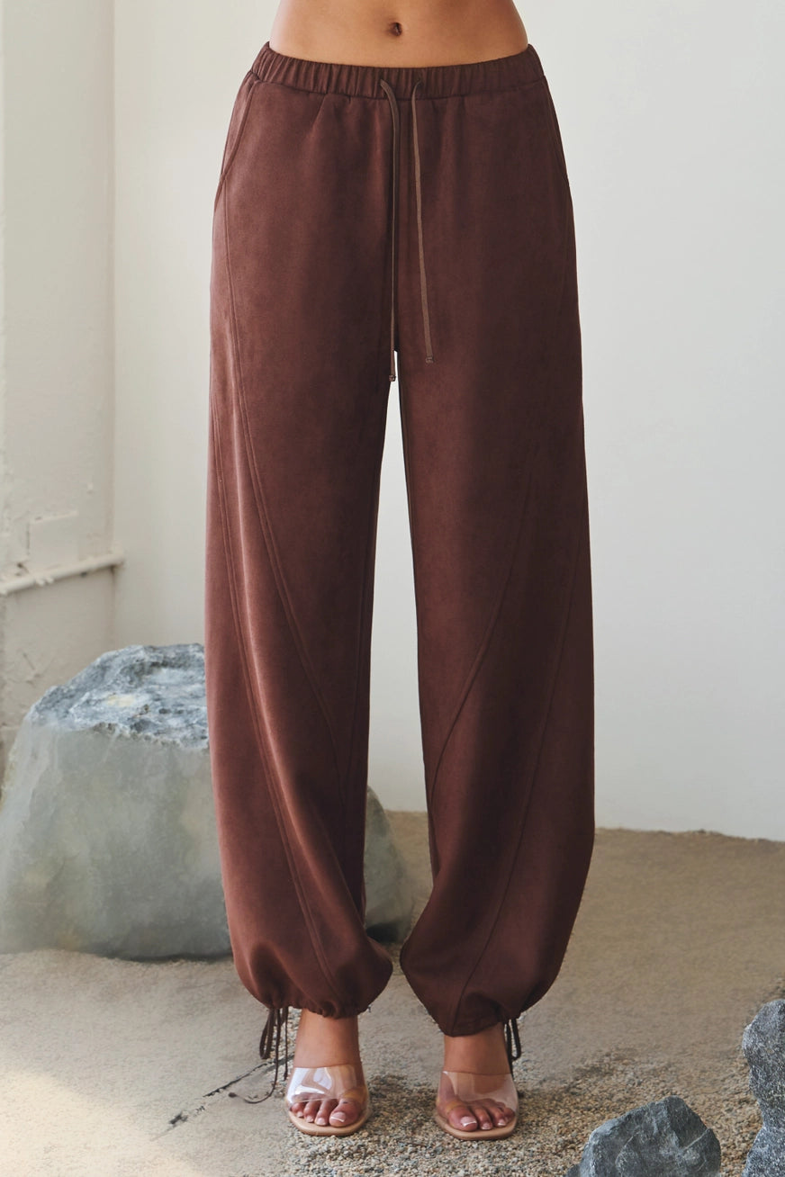 The Monochrome Muse Suede Set
- in Espresso