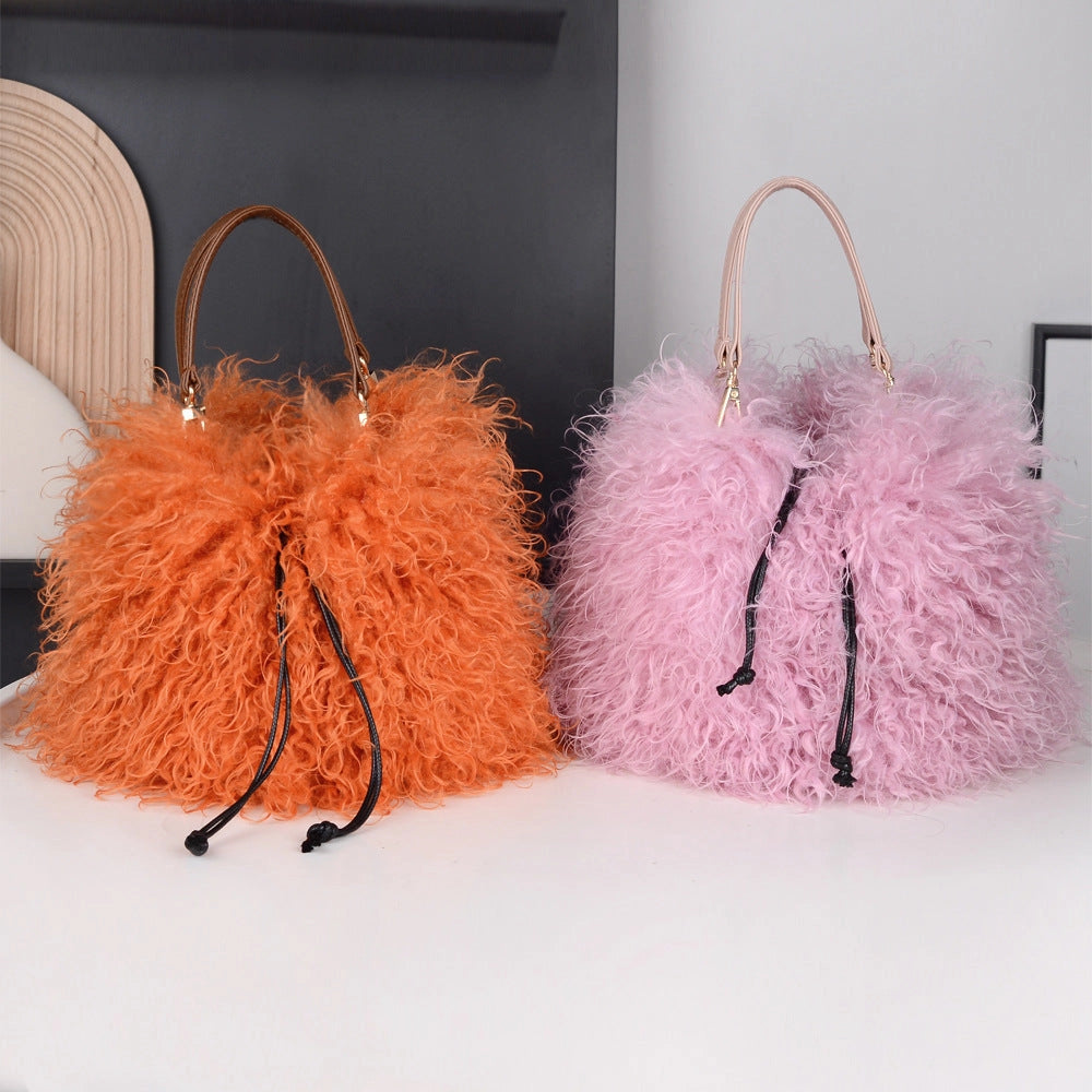 The Rosaline Plush Bag