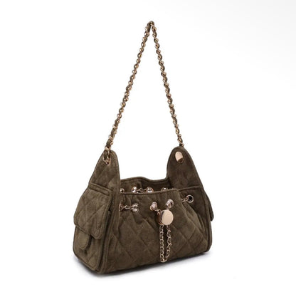 The Sienna Époque Shoulder Bag in Olive