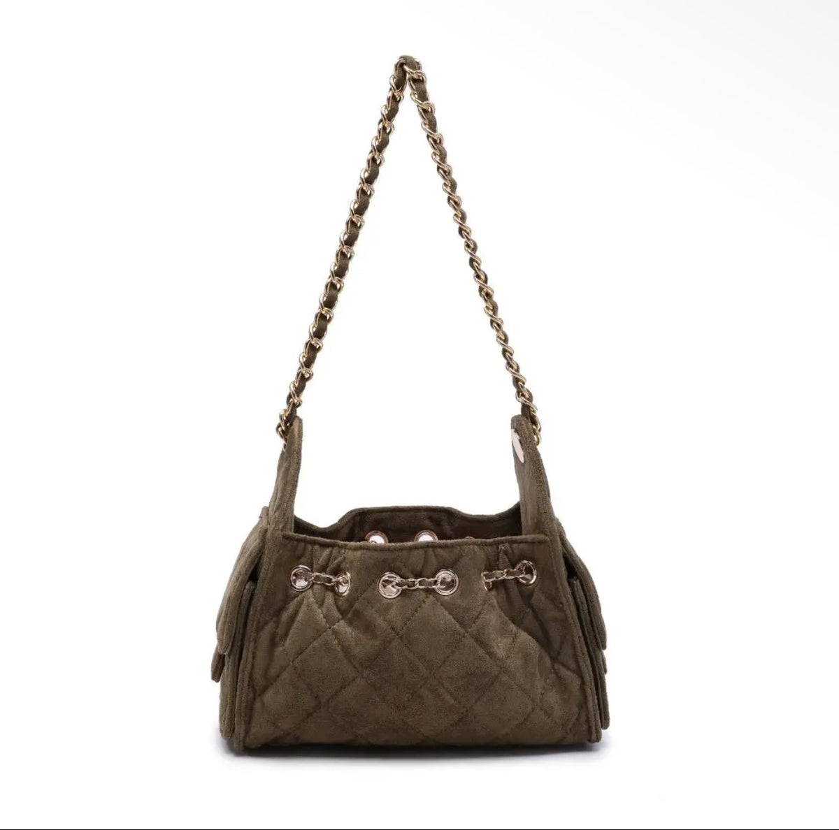 The Sienna Époque Shoulder Bag in Olive