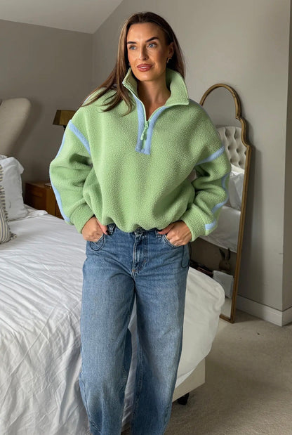 LULU Luxe Fleece – Sage