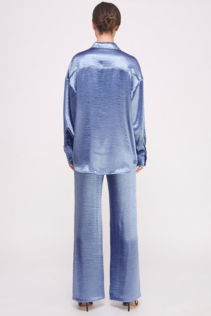 THE OPULENT SATIN SET — CELESTIAL BLUE