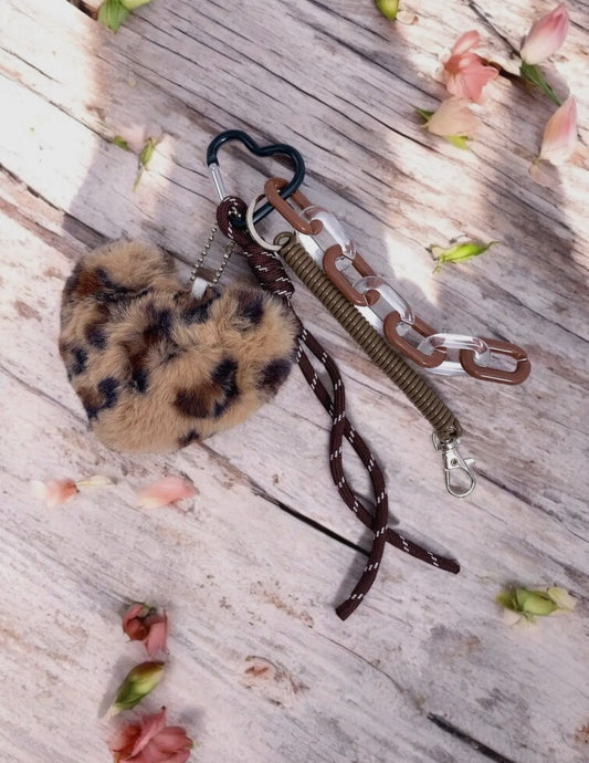 Leopard Love Bag Charm