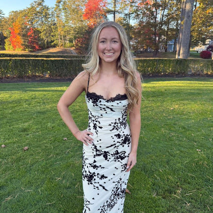 The Noir Blossom Dress