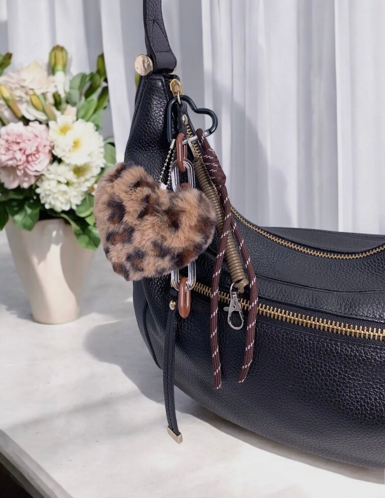 Leopard Love Bag Charm