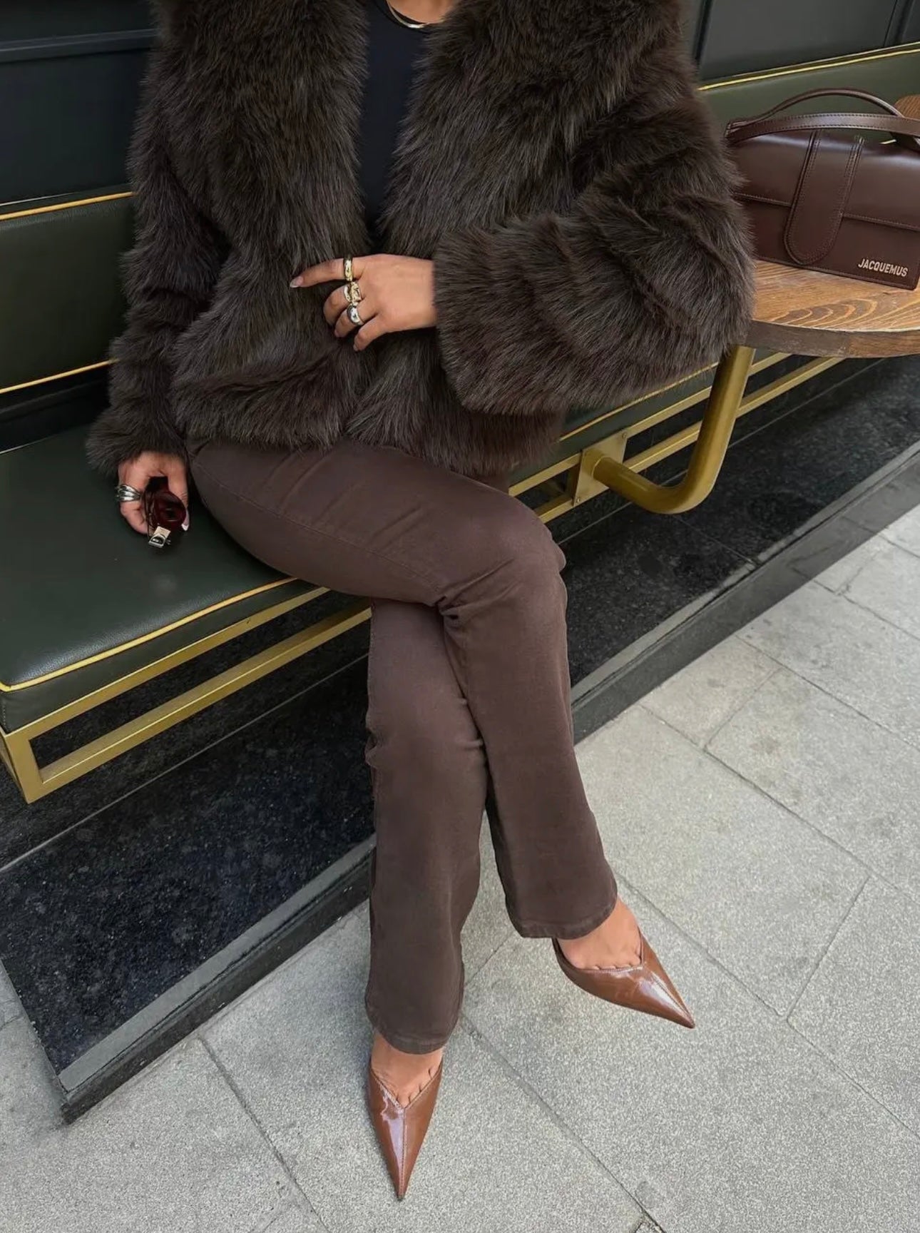 The Heiress Coat - In Rich Espresso Brown