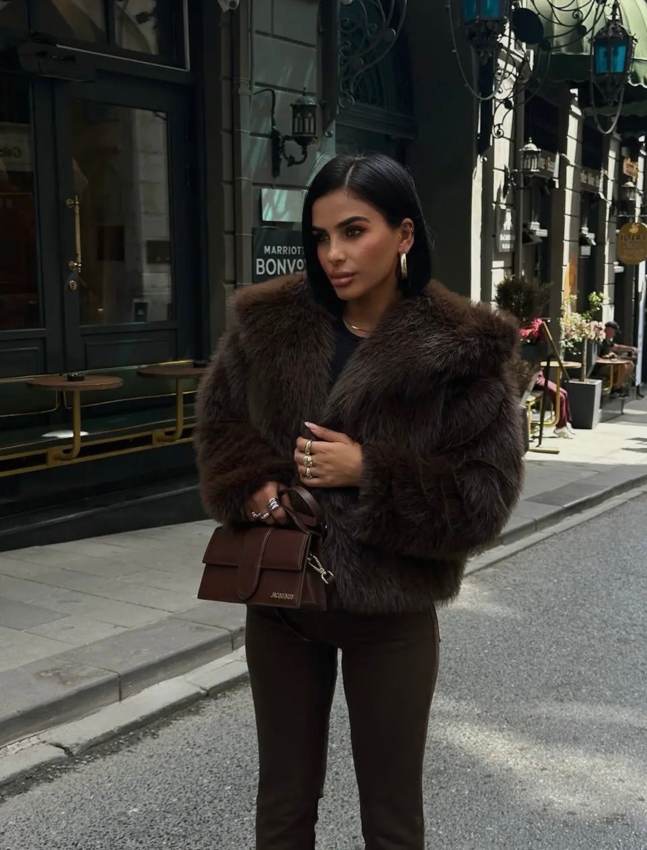 The Heiress Coat - In Rich Espresso Brown