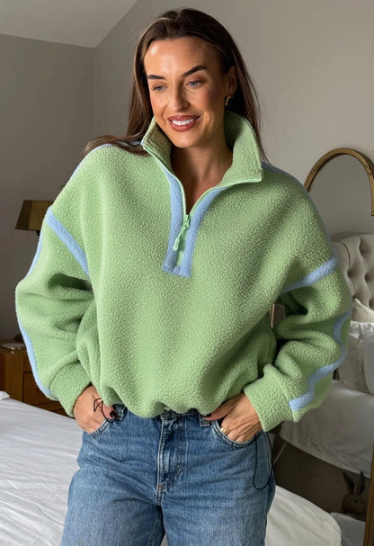LULU Luxe Fleece – Sage