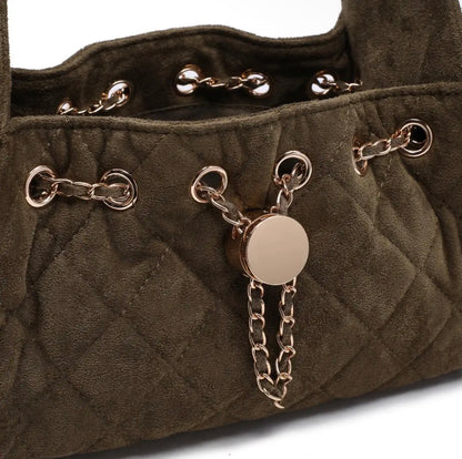 The Sienna Époque Shoulder Bag in Olive