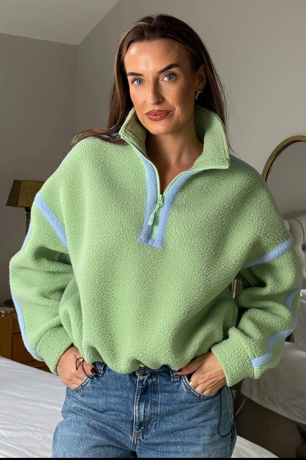 LULU Luxe Fleece – Sage