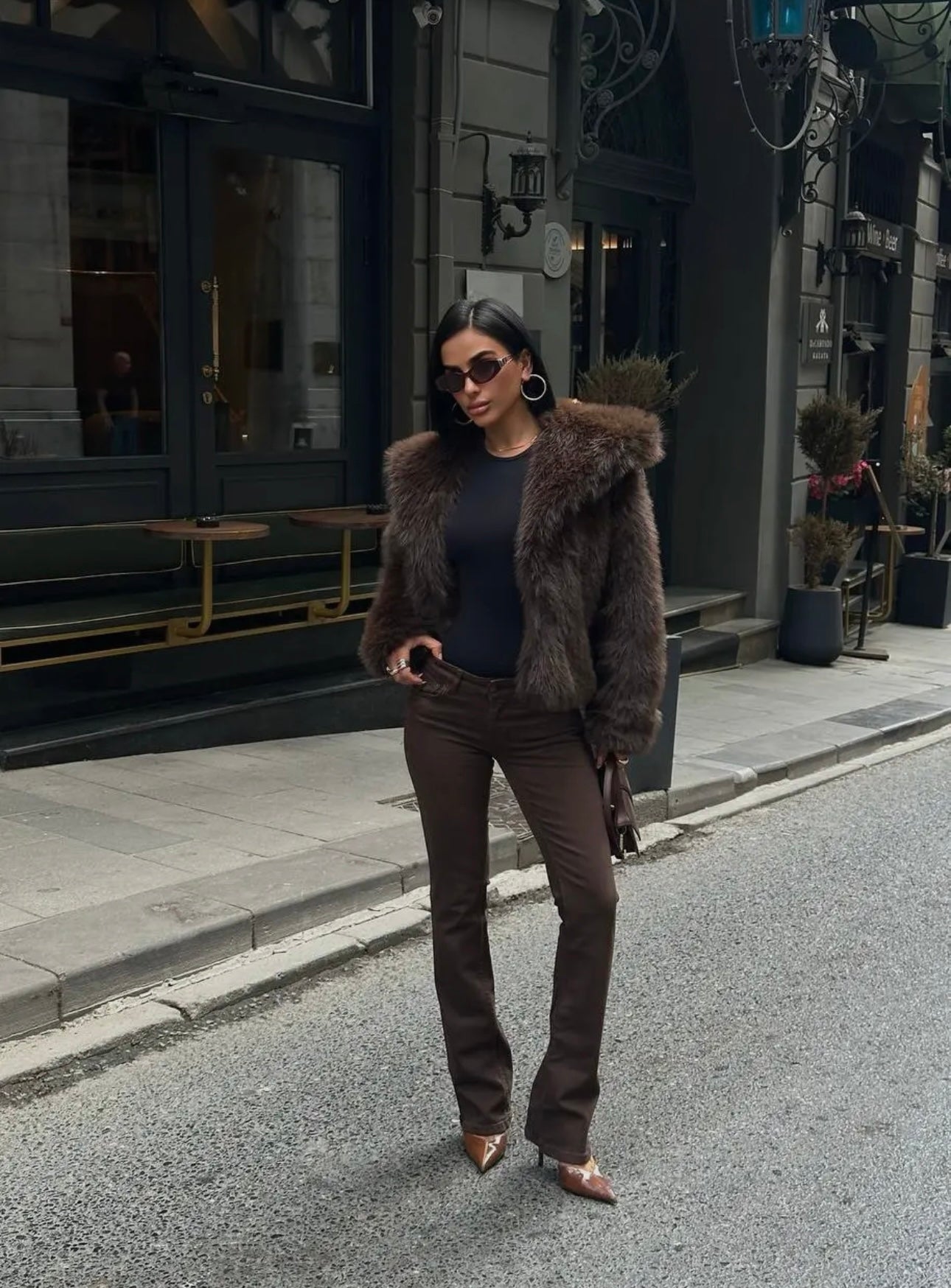 The Heiress Coat - In Rich Espresso Brown