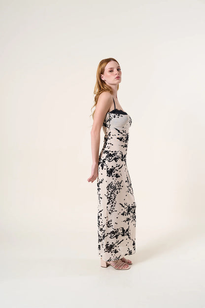 The Noir Blossom Dress