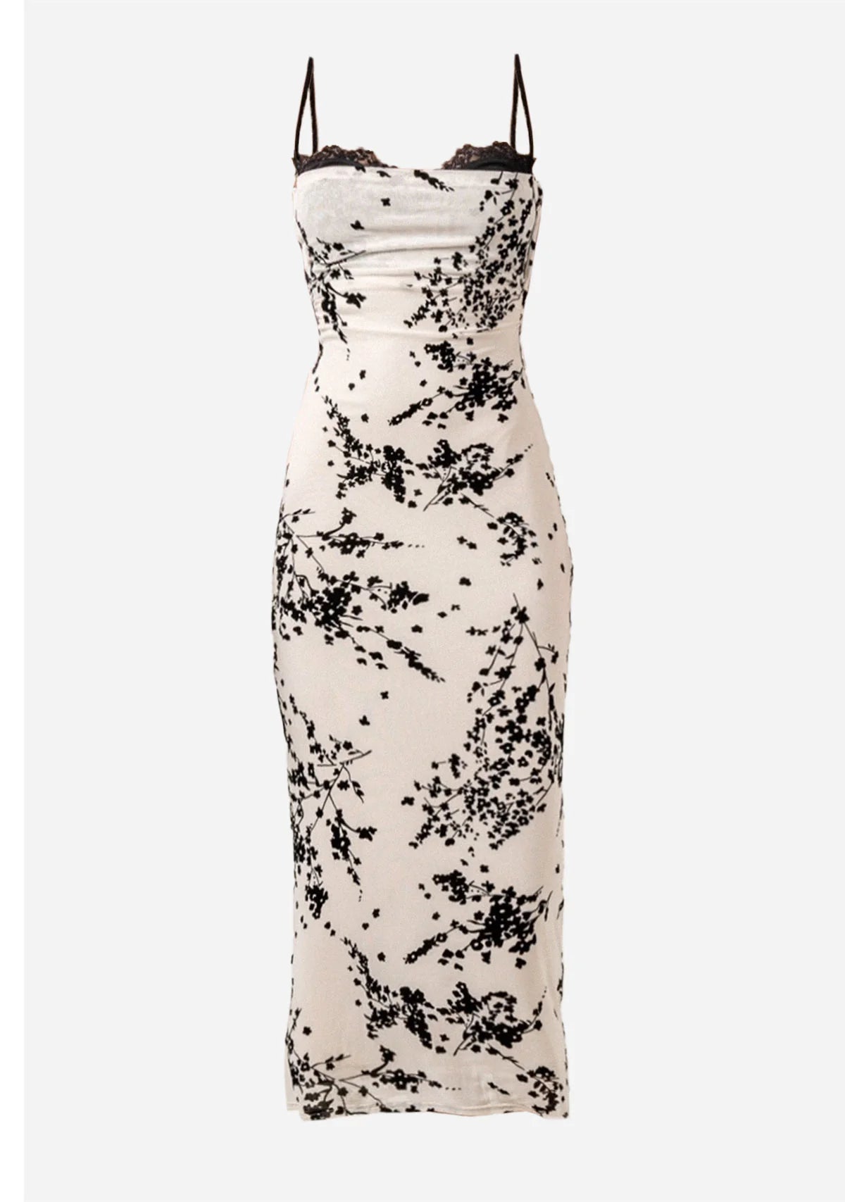 The Noir Blossom Midi