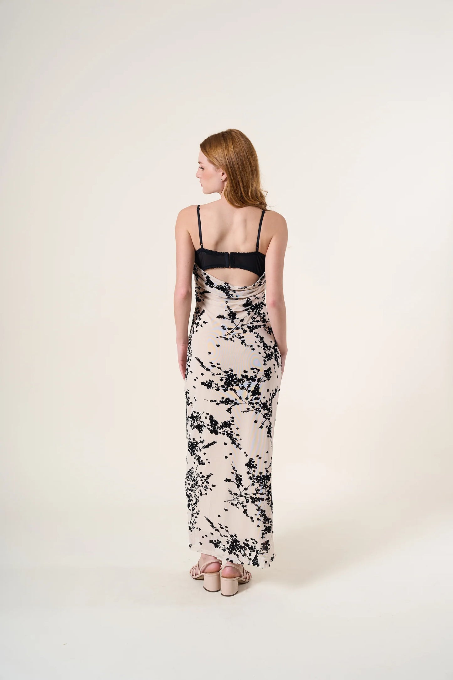 The Noir Blossom Dress