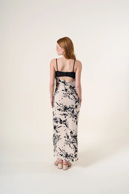 The Noir Blossom Dress