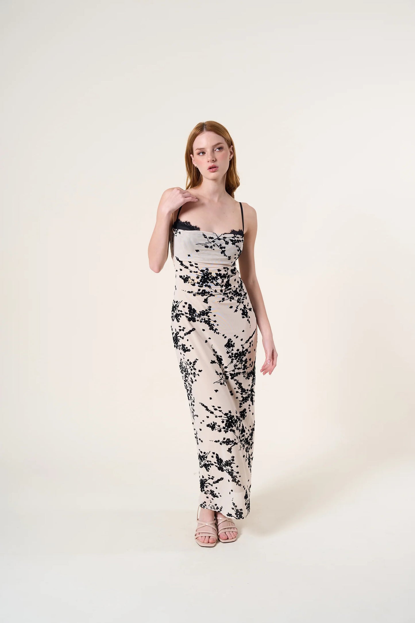 The Noir Blossom Dress