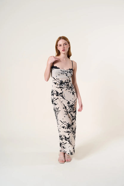 The Noir Blossom Dress