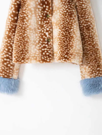 Bambi Faux Fur Jacket - PREORDER