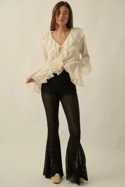 The Gypsy Ruffle Blouse