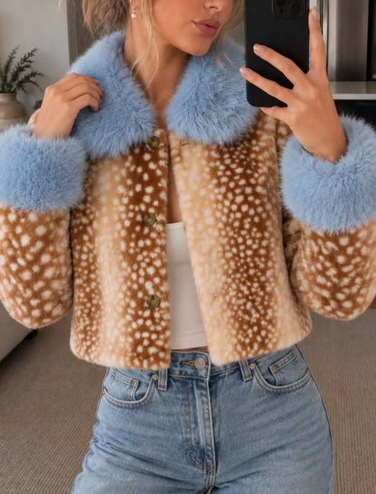 Bambi Faux Fur Jacket - PREORDER