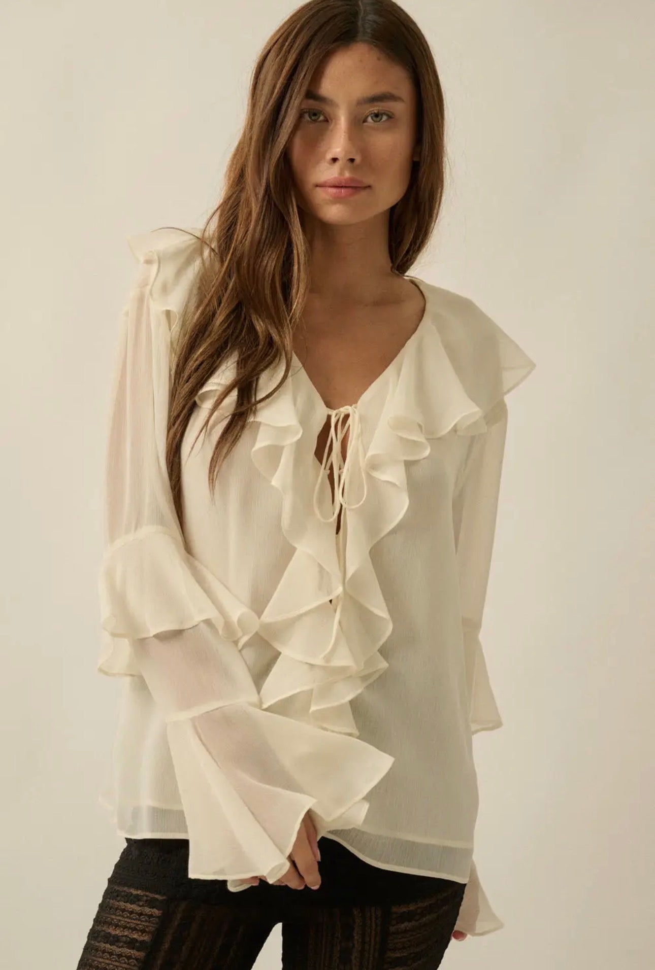 The Gypsy Ruffle Blouse