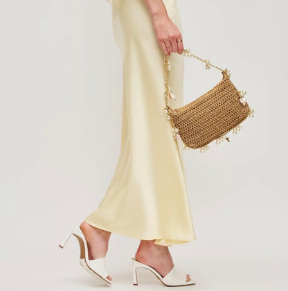 The Amalfi Charm Bag - in Natural