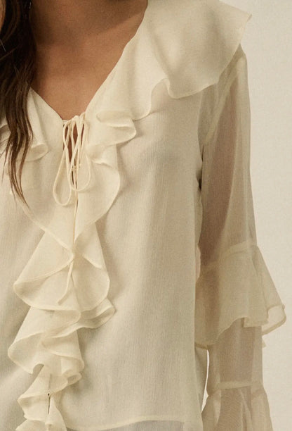 The Gypsy Ruffle Blouse