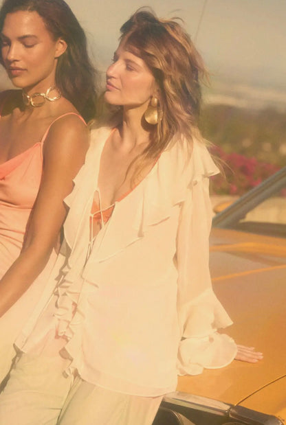 The Gypsy Ruffle Blouse