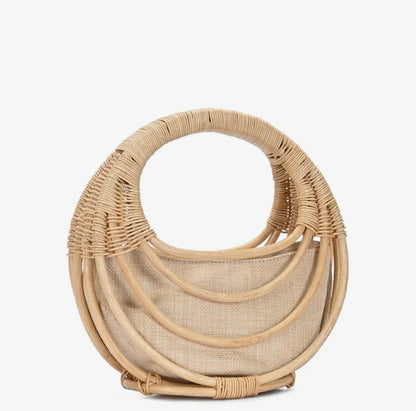 The Monaco Muse Rattan Bag