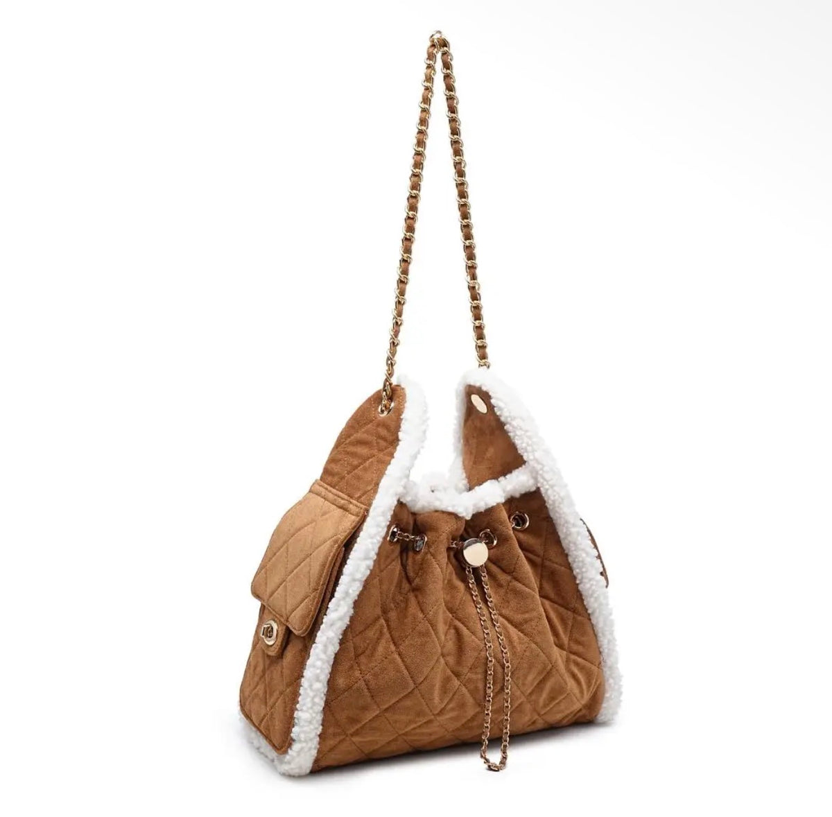 The Chamonix Bag — Chestnut & Cream