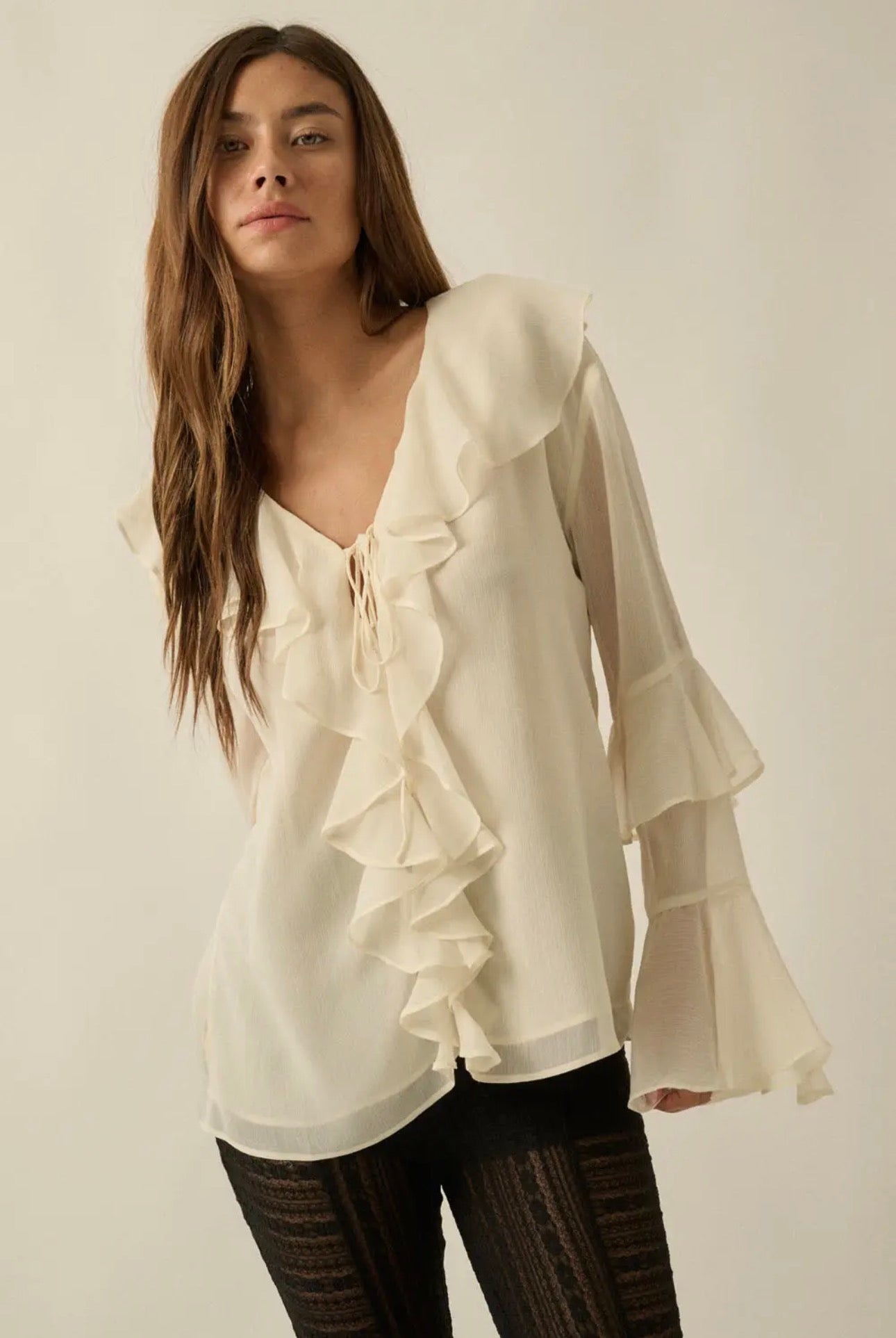The Gypsy Ruffle Blouse