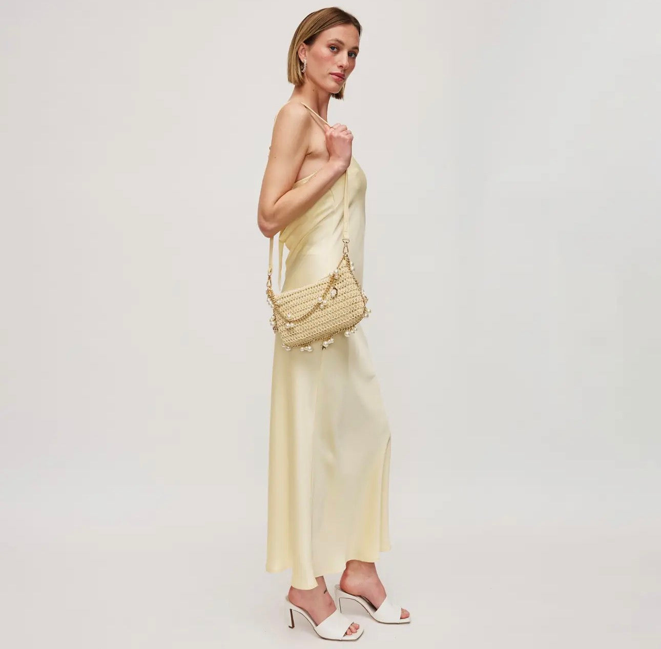 The Amalfi Charm Bag - in Ivory
