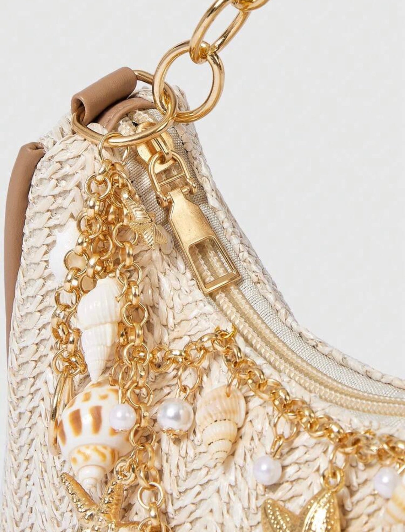 The Golden Coast Charm Bag