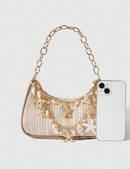 The Golden Coast Charm Bag