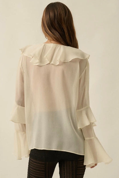 The Gypsy Ruffle Blouse