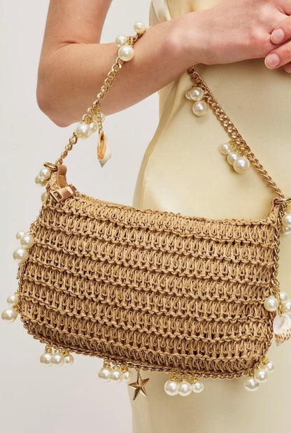 The Amalfi Charm Bag - in Natural