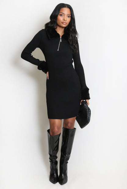 The Après Noir Knit Dress