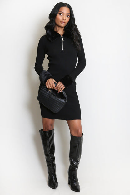 The Après Noir Knit Dress
