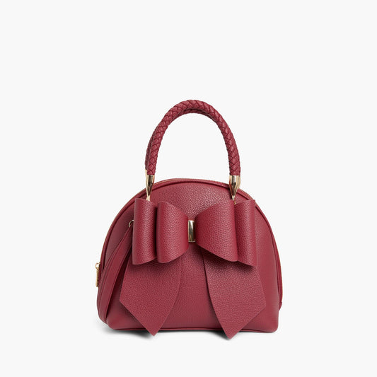 The Bordeaux Bow Bag