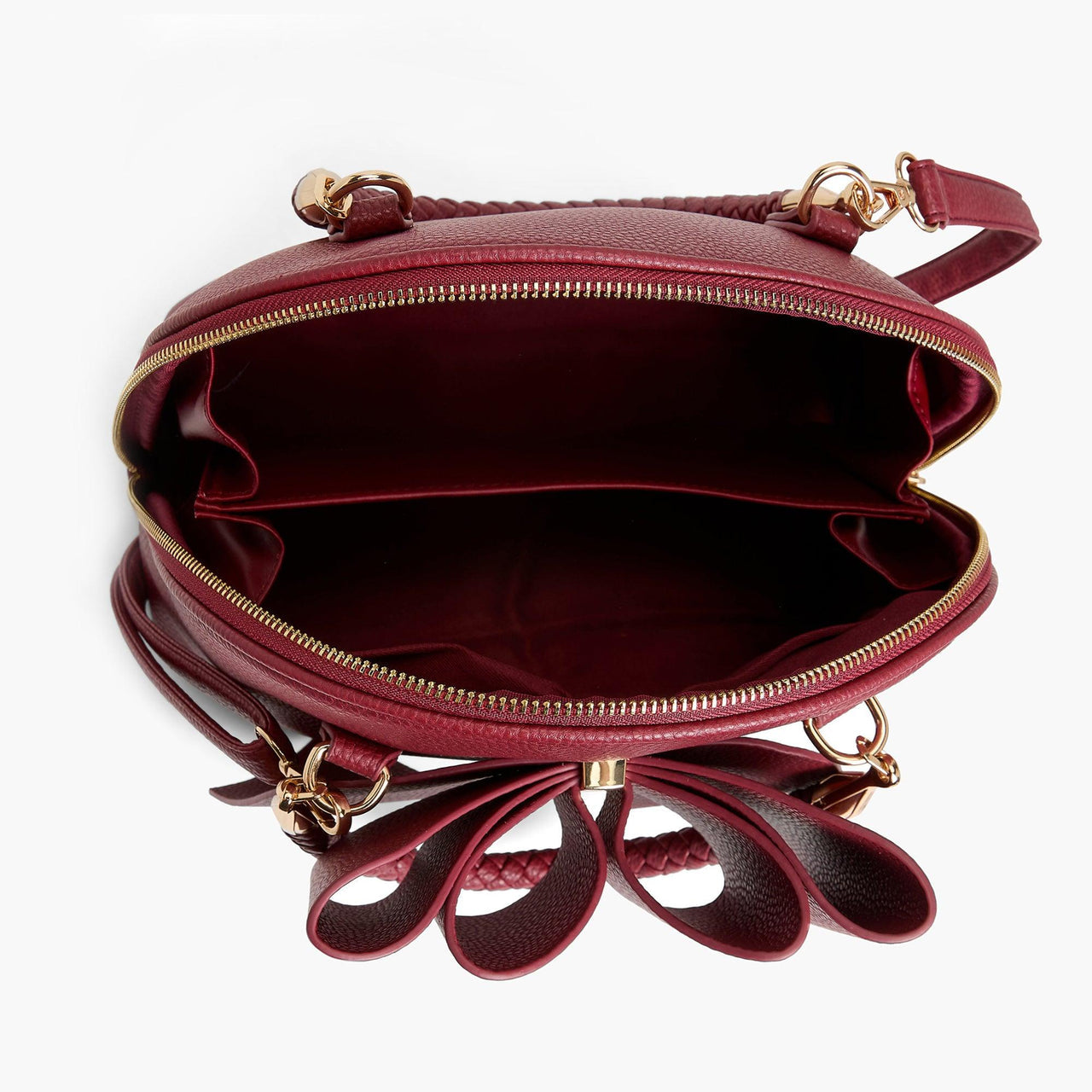The Bordeaux Bow Bag