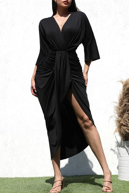 Midnight Muse Dress - in Black