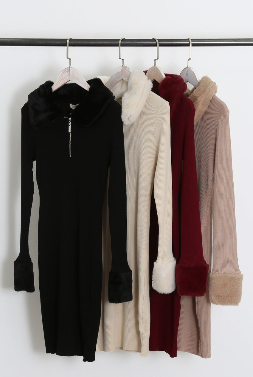 The Après Noir Knit Dress