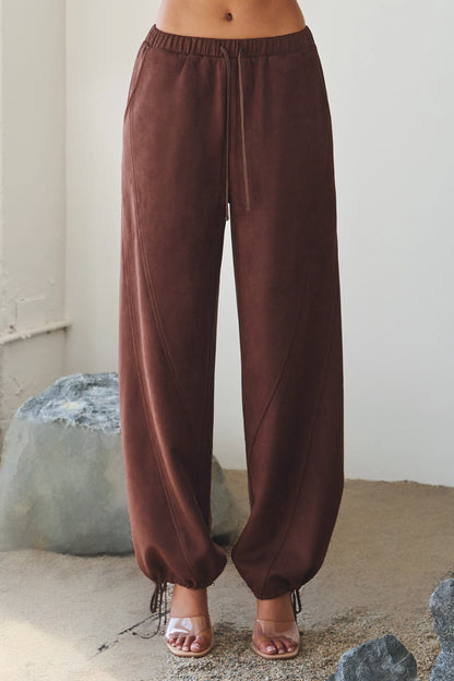 The Monochrome Muse Suede Set
- in Espresso