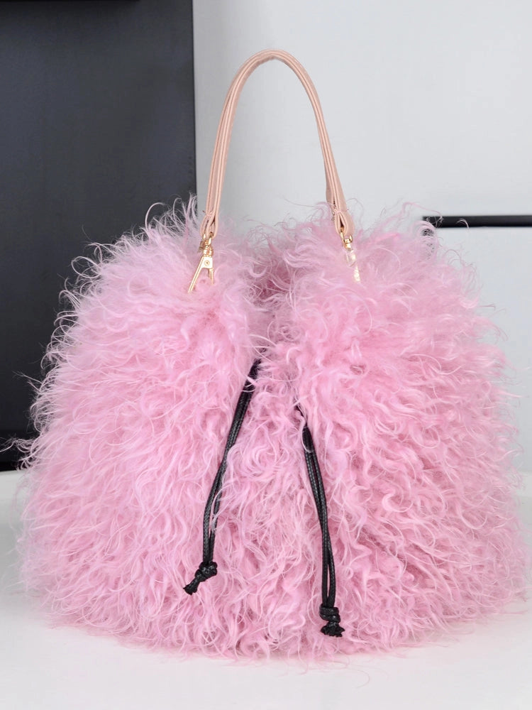 The Rosaline Plush Bag