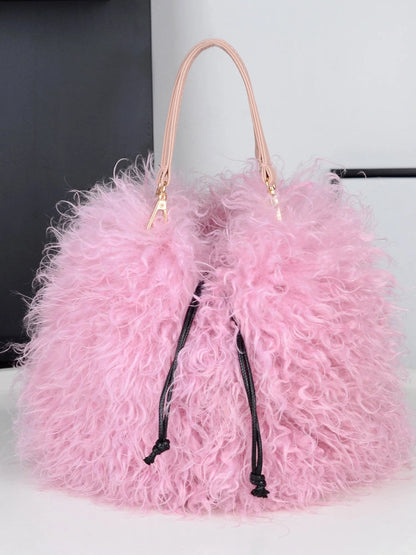The Rosaline Plush Bag
