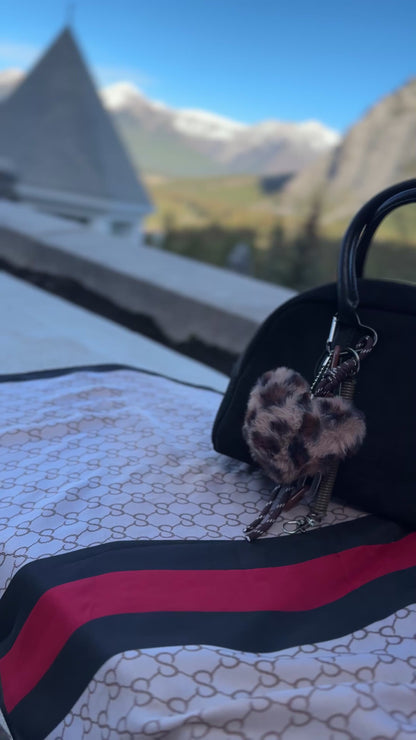 Leopard Love Bag Charm